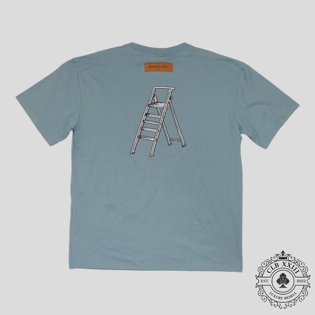 Louis Vuitton Multi Tool Embroidered Tee in Blue