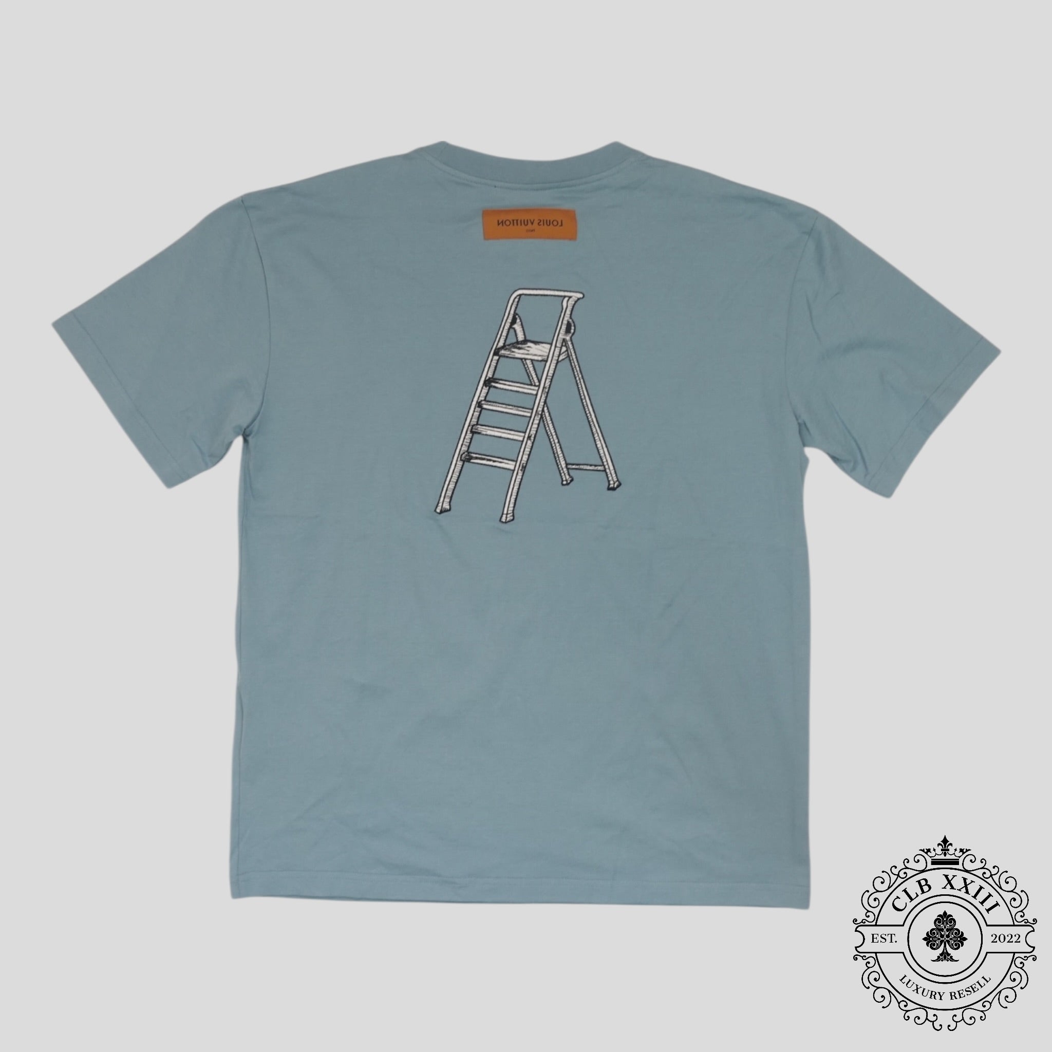 Louis Vuitton Multi Tool Embroidered Tee in Blue